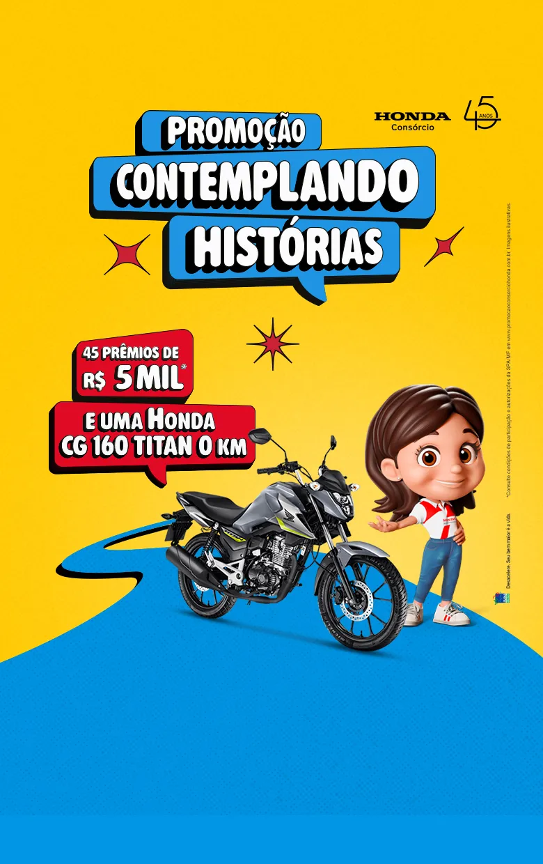 Promoção Contemplando Histórias - Mobile